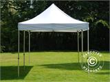 Vouwtent/Easy up tent FleXtents Steel 3x6m Wit