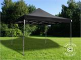 Gazebo pieghevole FleXtents Steel 4x4m Nero