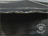 Namiot Ekspresowy FleXtents Steel 4x8m Czarny, mq 4 ściany boczne
