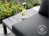 Garten Lounge-Set Cordoba, 2,5x2,5x0,74m, Eisengrau/Grau