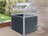 Mini serre 1,2x1,2x1,69m, 1,44m², Anthracite