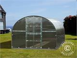 Greenhouse polycarbonate TITAN Arch 320, 12 m², 3x4 m, Silver