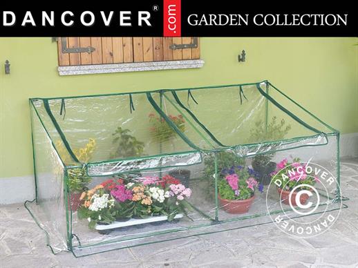 Mini greenhouse cold frame 0.92x1.8x0.7 m, 1.66 m², Transparent