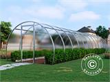 Gewächshaus aus Polycarbonat, Strong NOVA 36m², 3x12m, Silber