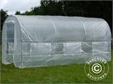 Serre Tunnel 2x4,5x2m, 9m², Transparent