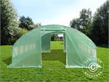 Polytunnel Greenhouse 4x6.6x2 m, 26.4 m², Green