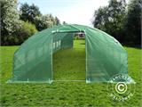 Polytunnel Kasvuhoone 4x10,6x2m, 42,4m², Roheline