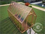 Wooden greenhouse Aigle, 2.1x4.15x2.59 m, 8.7 m², Natural