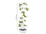 Plantentoren, SISSI STRAWBERRY, verticale plantenbak, Wit