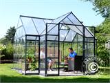 Orangery polycarbonate VICTORY, 10.41 m², Palram/Canopia, 3.66x3.05x2.69 m, Grey