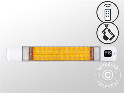 Terassilämmitin SMARTY-WL kaukosäätimellä, 2500W, Valkoinen