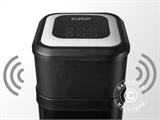 Patio Heater Heat and Beat Tower w/Bluetooth, 2200 W, Black