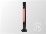 Patio Heater Q-Tower 2000 RCD w/RC, 2000 W, Black