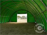 Tunnel agricole 9,15x12x4,5m, PVC, Blanc Tunnel agricole 9,15x12x4,5m, PVC, Blanc