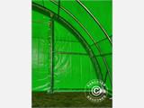 Tunnel agricole 9,15x12x4,5m, PVC, Blanc Tunnel agricole 9,15x12x4,5m, PVC, Blanc
