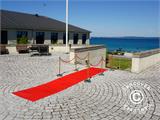 Red carpet runner, 1,25x8 m, 400 g