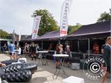 Pop up gazebo FleXtents PRO with full digital print, 4x4 m