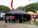 Pop up gazebo FleXtents PRO with full digital print, 4x4 m