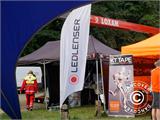 Pop up gazebo FleXtents PRO with full digital print, 4x4 m