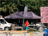 Pop up gazebo FleXtents PRO with full digital print, 4x4 m, incl. 4 sidewalls