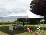 Pop up gazebo FleXtents Xtreme 50 4x12 m White, incl. sidewalls