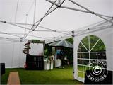 Pop up gazebo FleXtents Steel 3x6 m White, incl. 4 sidewalls