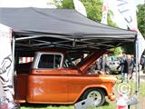 Pop up gazebo FleXtents Basic v.2, 3x6 m Black, incl. 6 sidewalls