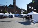 Pop up gazebo FleXtents PRO 4x8 m White, incl. 6 sidewalls