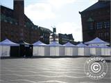 Pop up gazebo FleXtents Xtreme 50 4x8 m White, incl. 6 sidewalls