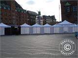 Pop up gazebo FleXtents Xtreme 50 3x3 m White, incl. 4 sidewalls