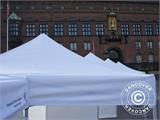 Pop up gazebo FleXtents PRO "Raj" 3x3 m Latte/Orange