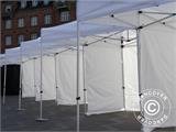 Pop up gazebo FleXtents PRO 4x8 m White, incl. 6 sidewalls