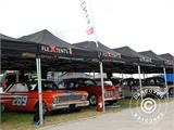 Tente pliante FleXtents PRO 4x6m Noir