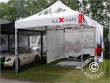 Pop up gazebo FleXtents PRO with full digital print, 4x8 m