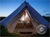 Bell Tent for glamping, TentZing®, 4x4 m, 4 Persons, Sand