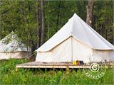 Bell Tent for glamping, TentZing®, 4x4 m, 4 Persons, Sand