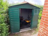 Garden shed 2.13x1.27x1.90 m ProShed®, Aluminium Grey
