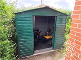 Garden Shed w/Flat Roof 2.01x1.21x1.76 m ProShed®, Anthracite