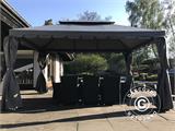 Gazebo da giardino Osiris 4x4m, Sabbia