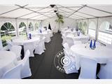 Marquee PLUS 4x10 m PE, Grey/White