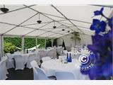 Marquee PLUS 4x10 m PE, Grey/White