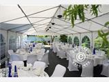 Šator za zabave, Semi Pro CombiTents® 8x12 (2,6)m, 4-u-1, Bijela