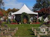 Marquee, SEMI PRO Plus CombiTents® 6x12 m 4-in-1, White