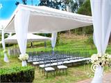 Tendone per feste PLUS 5x6m PE, Bianco