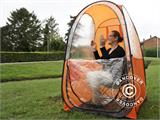 All Weather Pod/Football Mom pop-up tent, FlashTents®, 2 persons, Black ONLY 4 PCS. LEFT