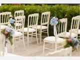 Stacking chair, Napoleon, Grey, 6 pcs. ONLY 3 SETS LEFT