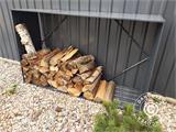 Holzlager/Hochbeet 1,8x0,5x1,1m ProShed®, Anthrazit