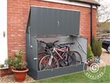 Fietsenbox, Protect-a-Cycle, Trimetals, 1,96x0,89x1,33m, Antraciet