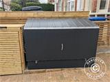 Bike storage, Protect-a-Cycle, Trimetals, 1.96x0.89x1.33 m, 1.74 m²,  Anthracite