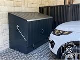 Bike storage, Protect-a-Cycle, Trimetals, 1.96x0.89x1.33 m, 1.74 m²,  Anthracite